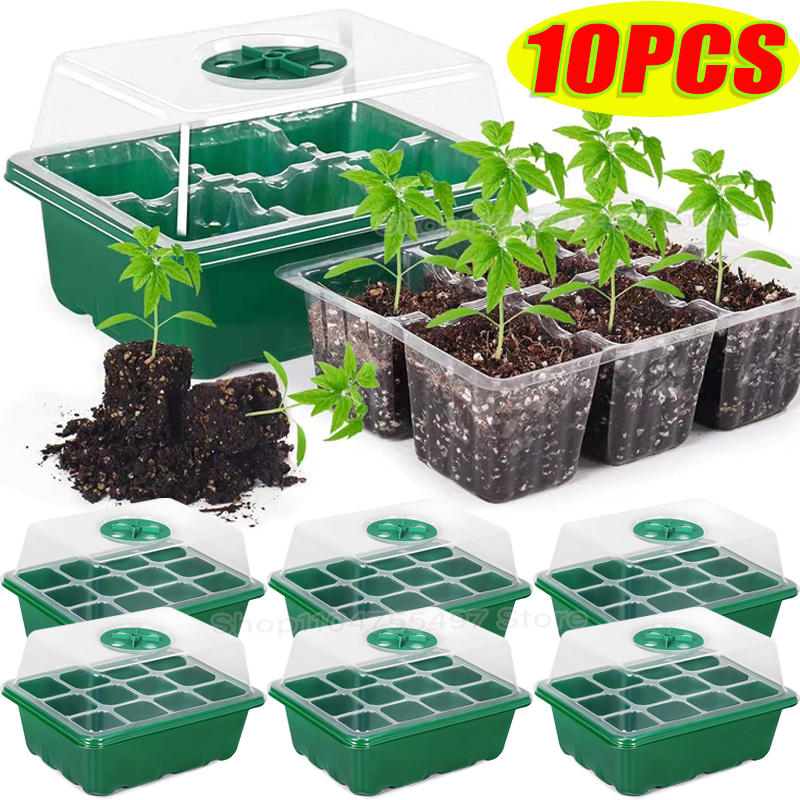 湿度調整可能なドームとベース付きの種子育成キット、屋内ミニ温 - Dome Propagation Kit のレビューと価格