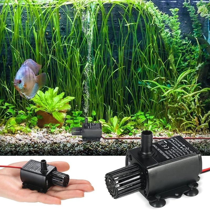 ミニ超静音水中ポンプ水族館庭池 USB 噴水ウォーターポンプ - Water Pump Submersible Mini のレビューと価格