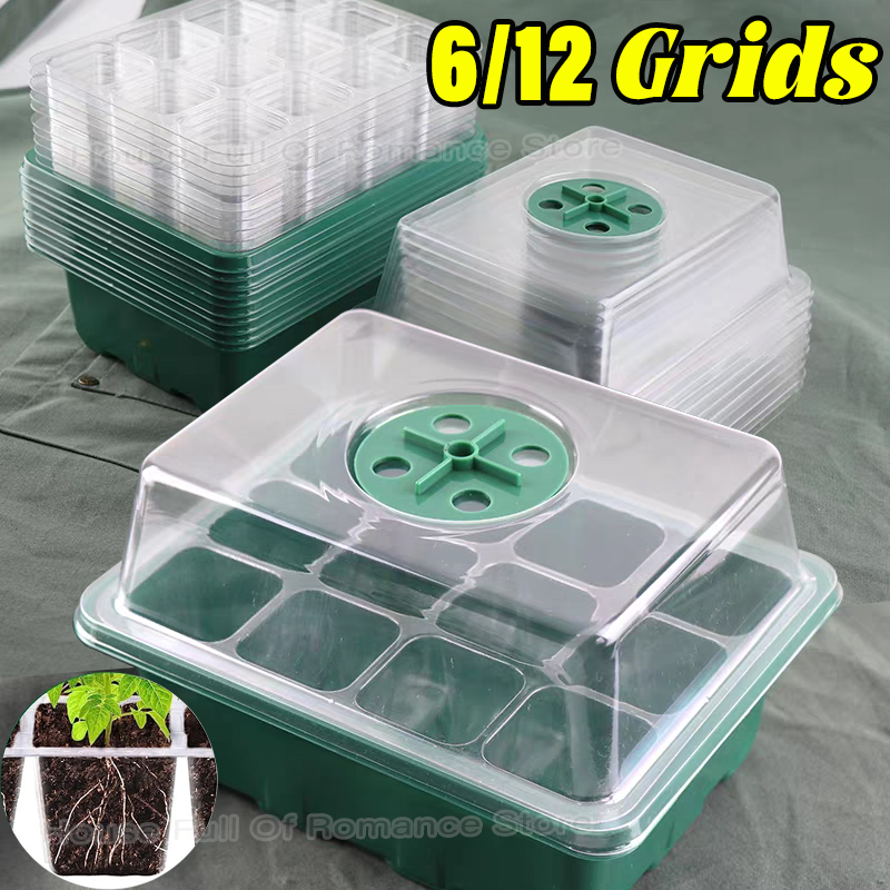 育苗トレイ、種まきキット、湿度調整可能なドームとベース付き室 - Dome Propagation Kit のレビューと価格